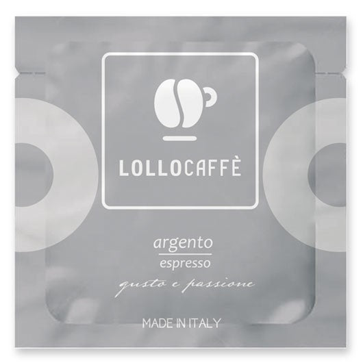 Cialde Lollo Caffè filtrocarta ESE 44mm - Miscela Argento - 150 cialde
