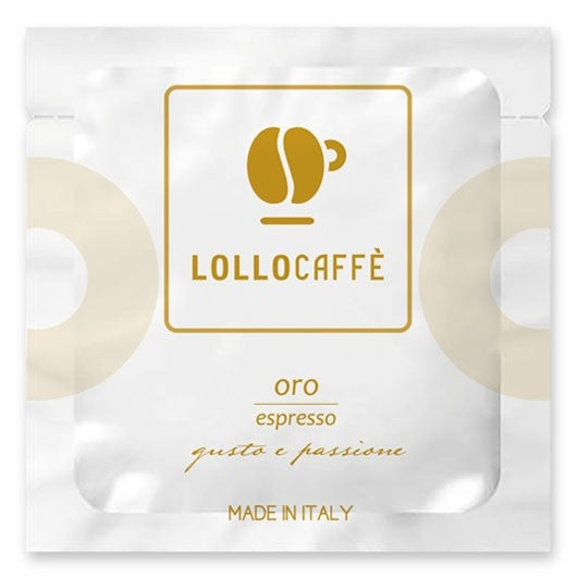 Cialde Lollo Caffè filtrocarta ESE 44mm - Miscela Oro - 150 cialde