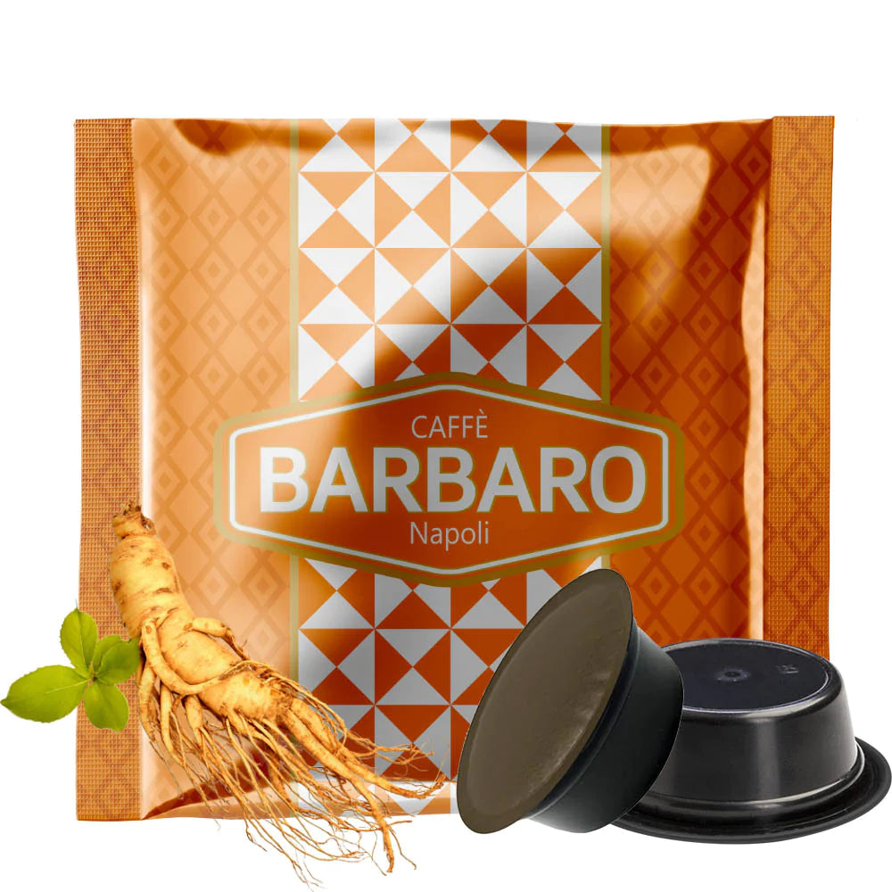 Capsule Caffè Barbaro compatibili con macchine a marchio Lavazza®* A Modo mio®* Solubili - da 10 o 100 pezzi