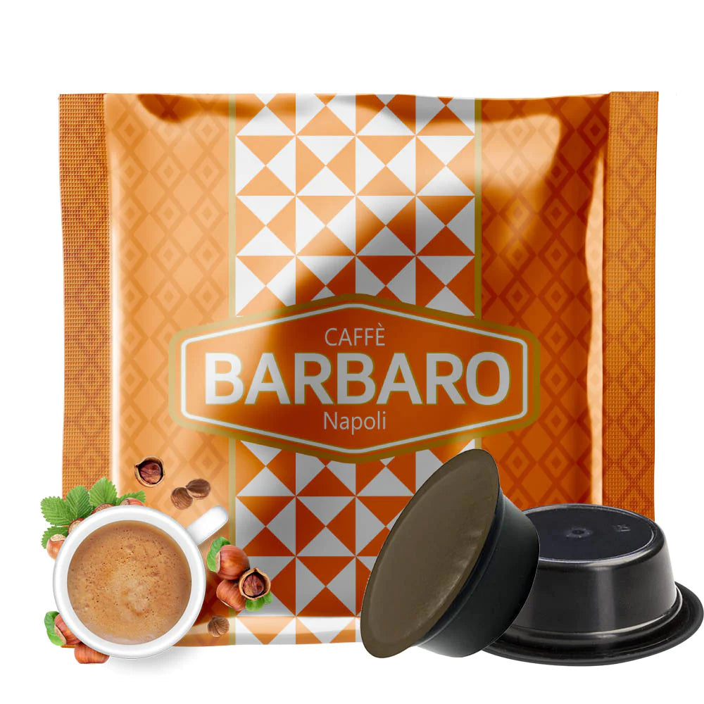 Capsule Caffè Barbaro compatibili con macchine a marchio Lavazza®* A Modo mio®* Solubili - da 10 o 100 pezzi
