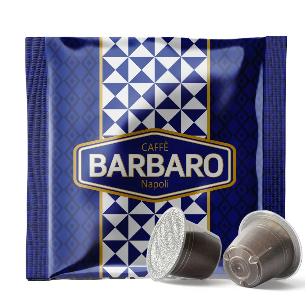Capsule Caffè Barbaro compatibili con macchine da caffè a marchio Nespresso®* - Cremoso