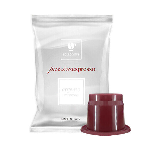 Capsule Lollo Caffè Nespresso - Miscela Argento - 100 capsule