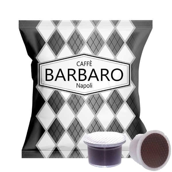 Capsule Caffè Barbaro compatibili con macchine da caffè a marchio Uno System®* - Nera Corposa - 50 capsule